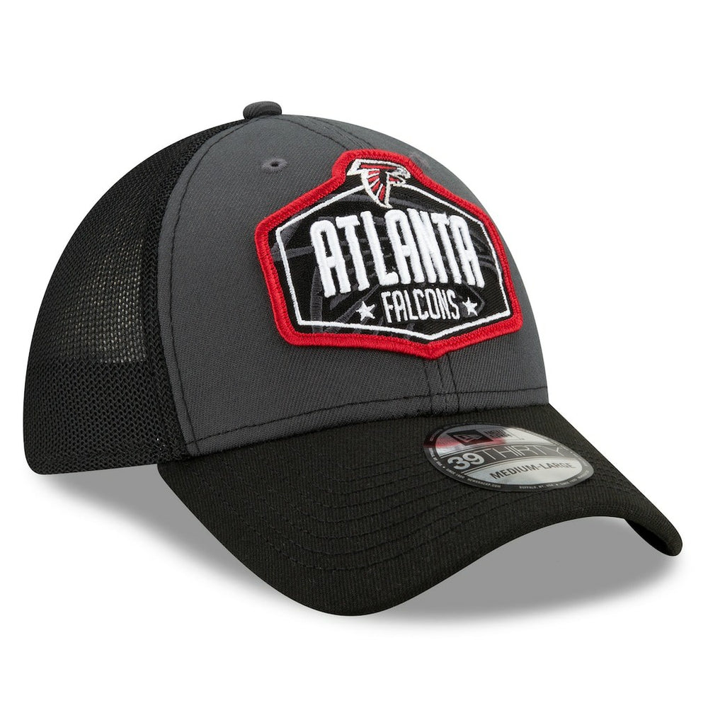 Atlanta Falcons 2021 NFL Draft Trucker 39THIRTY Flex Hat | NFL On sale