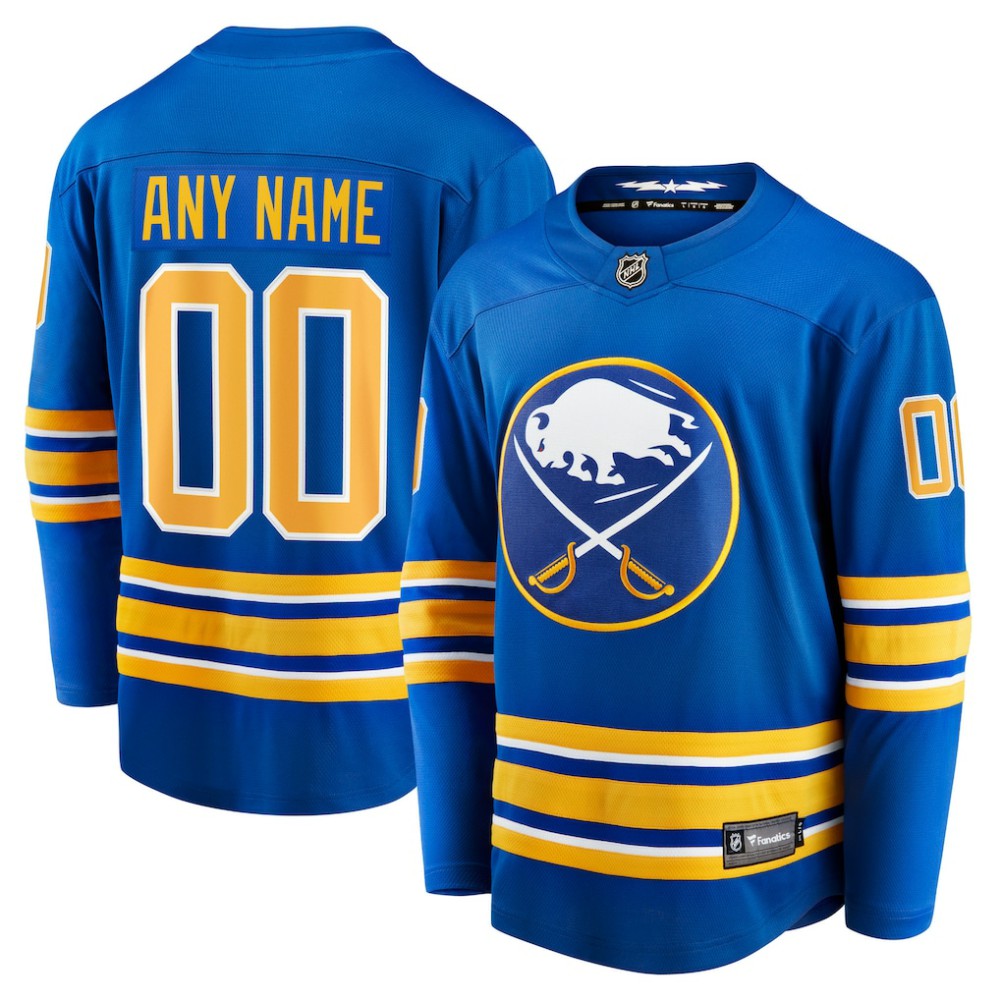Buffalo Sabres Fanatics Home Breakaway Custom Jersey -  NHL Jerseys