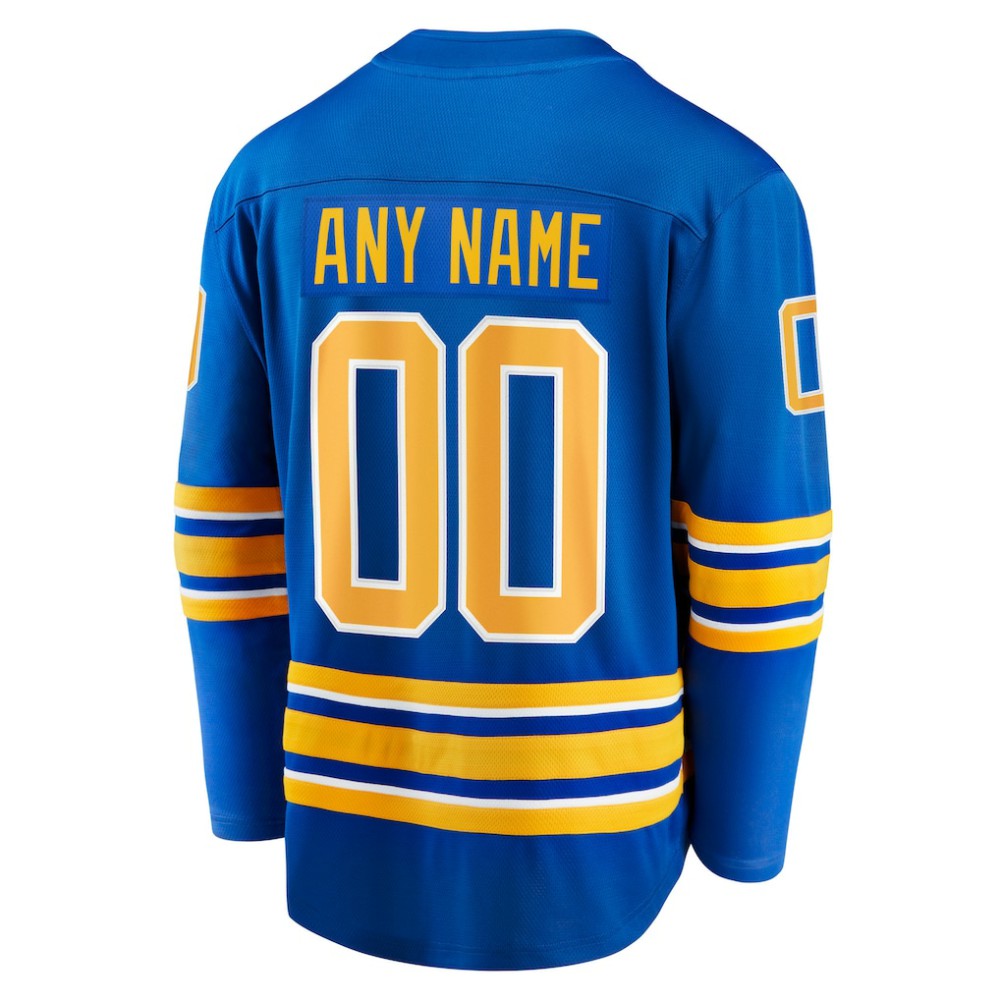 Buffalo Sabres Fanatics Home Breakaway Custom Jersey -  NHL Jerseys