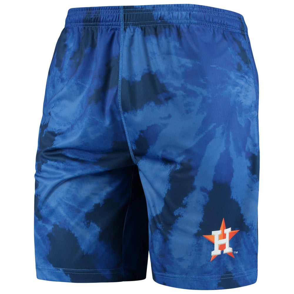 Houston Astros FOCO Tie-Dye Training Shorts - MLB Shorts