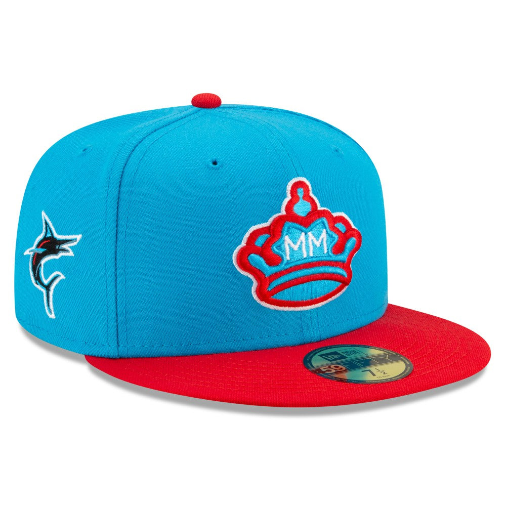 Miami Marlins New Era 2021 City Connect 59FIFTY Fitted Hat - MLB Hats