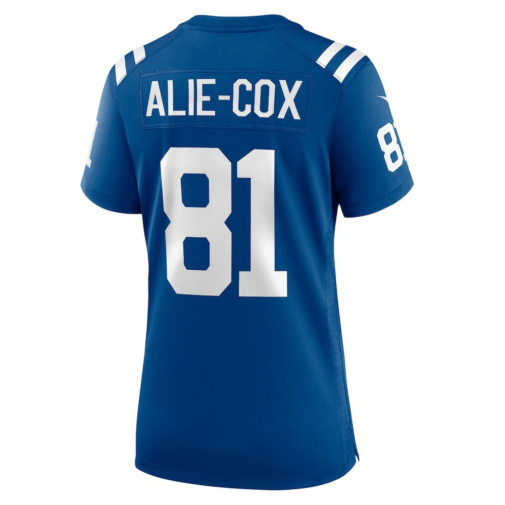 Indianapolis Colts Mo Alie-Cox  Women's Team Game Jersey | NFL New