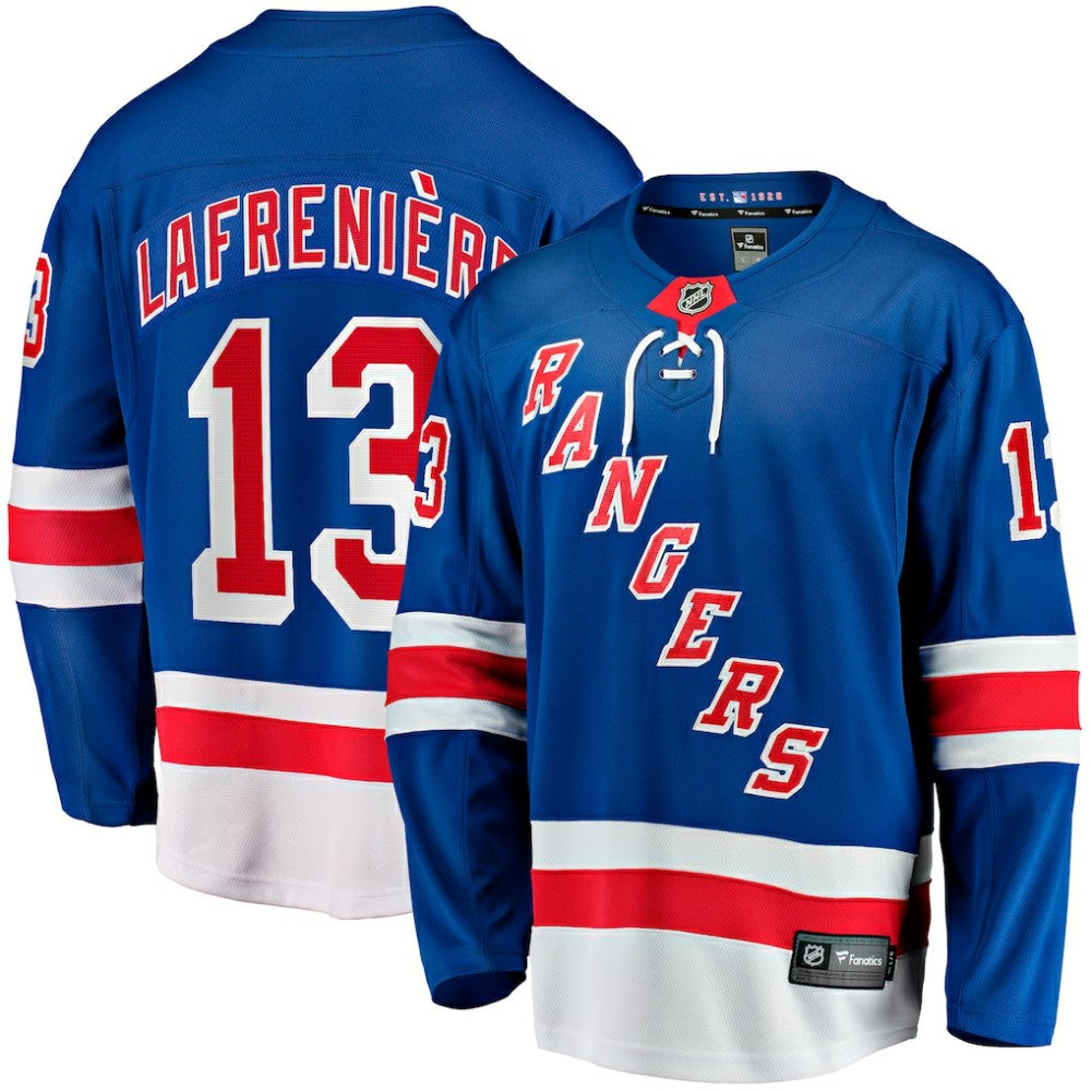 Alexis Lafreniere New York Rangers Fanatics Home Breakaway Jersey -  NHL Jerseys