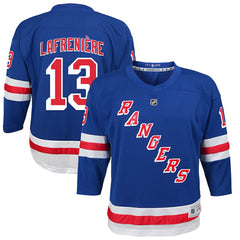 Alexis Lafreniere New York Rangers Youth Home Replica Player Jersey -  NHL Jerseys