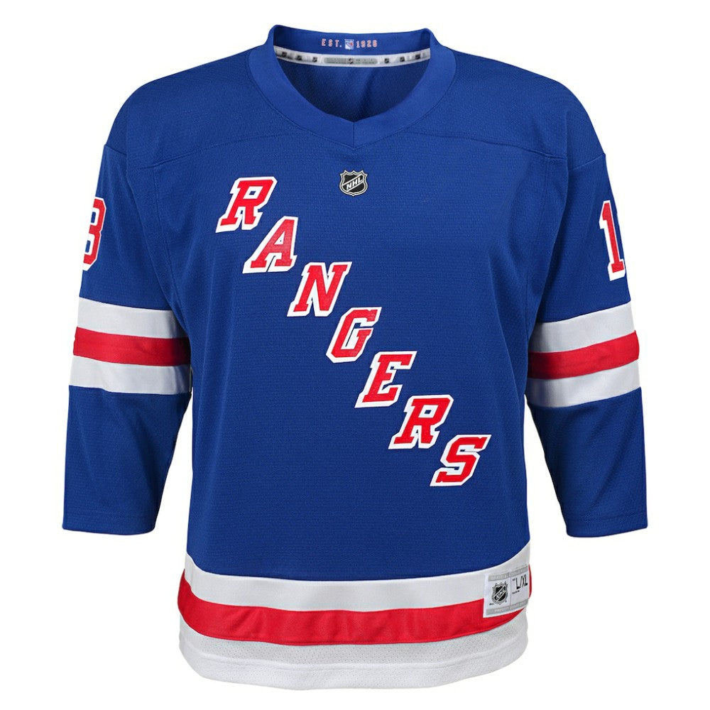 Alexis Lafreniere New York Rangers Youth Home Replica Player Jersey -  NHL Jerseys