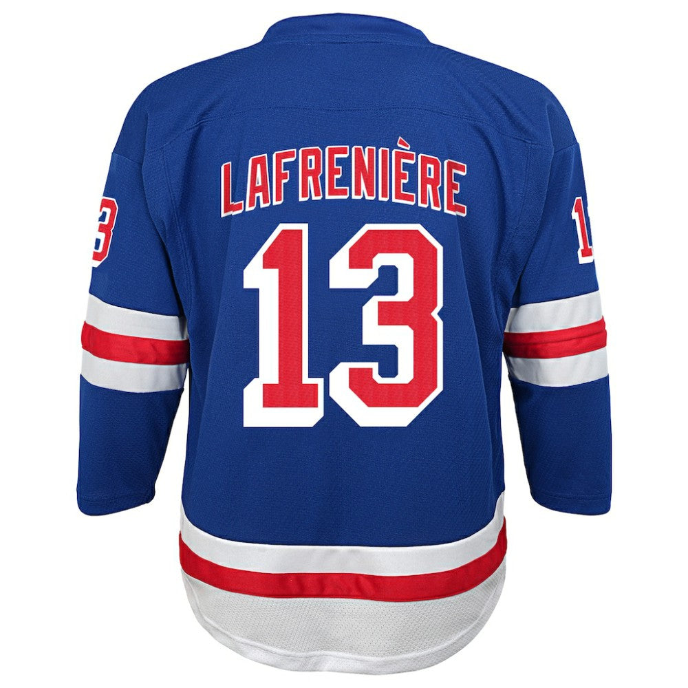 Alexis Lafreniere New York Rangers Youth Home Replica Player Jersey -  NHL Jerseys