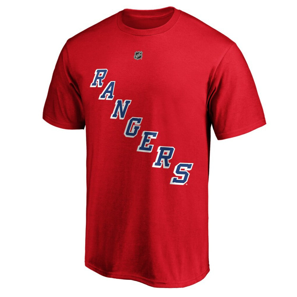 Alexis Lafrenière New York Rangers Fanatics Authentic Stack Name & Number T-Shirt -  NHL T-shirts