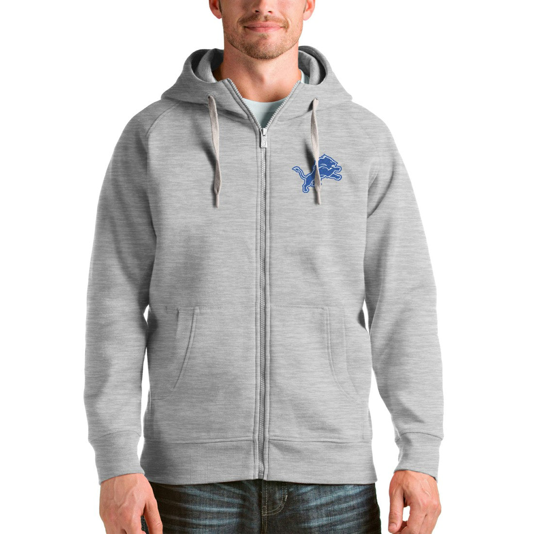 Detroit Lions Antigua Victory Full-Zip Hoodie | NFL New