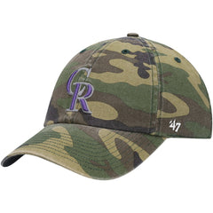 Colorado Rockies '47 Team Clean Up Adjustable Hat - MLB Hats