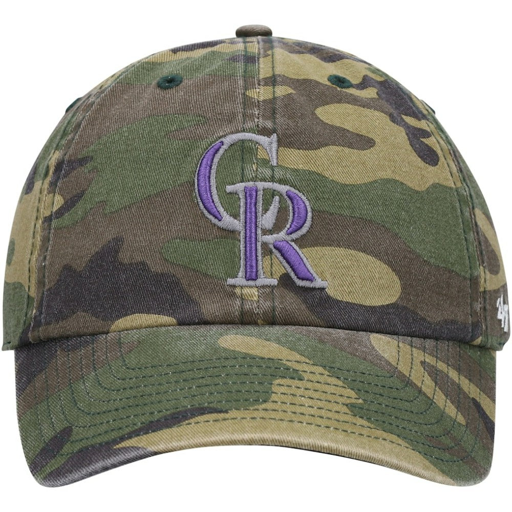 Colorado Rockies '47 Team Clean Up Adjustable Hat - MLB Hats