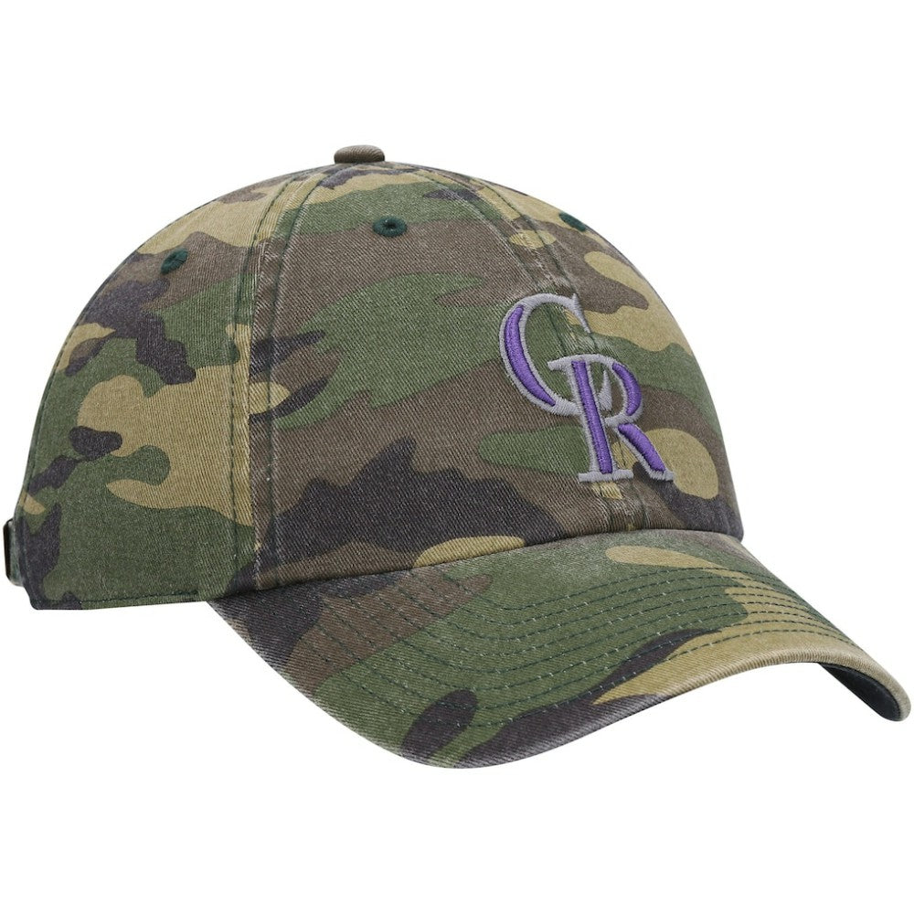 Colorado Rockies '47 Team Clean Up Adjustable Hat - MLB Hats