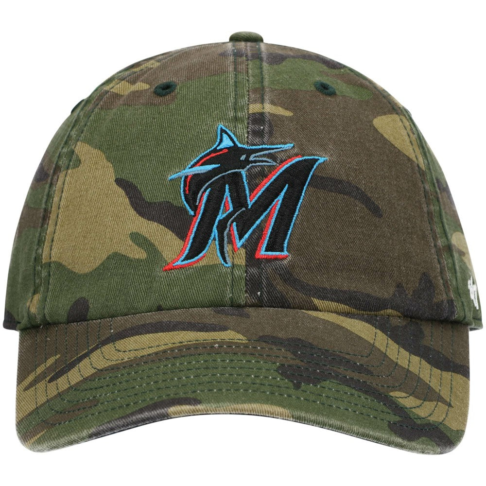 Miami Marlins '47 Team Clean Up Adjustable Hat - MLB Hats