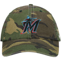 Miami Marlins '47 Team Clean Up Adjustable Hat - MLB Hats