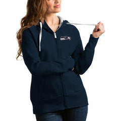 Seattle Seahawks Antigua Women's Victory Full-Zip Hoodie | NFL Sale