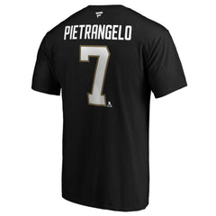 Alex Pietrangelo Vegas Golden Knights Fanatics Authentic Stack Name & Number T-Shirt -  NHL T-shirts