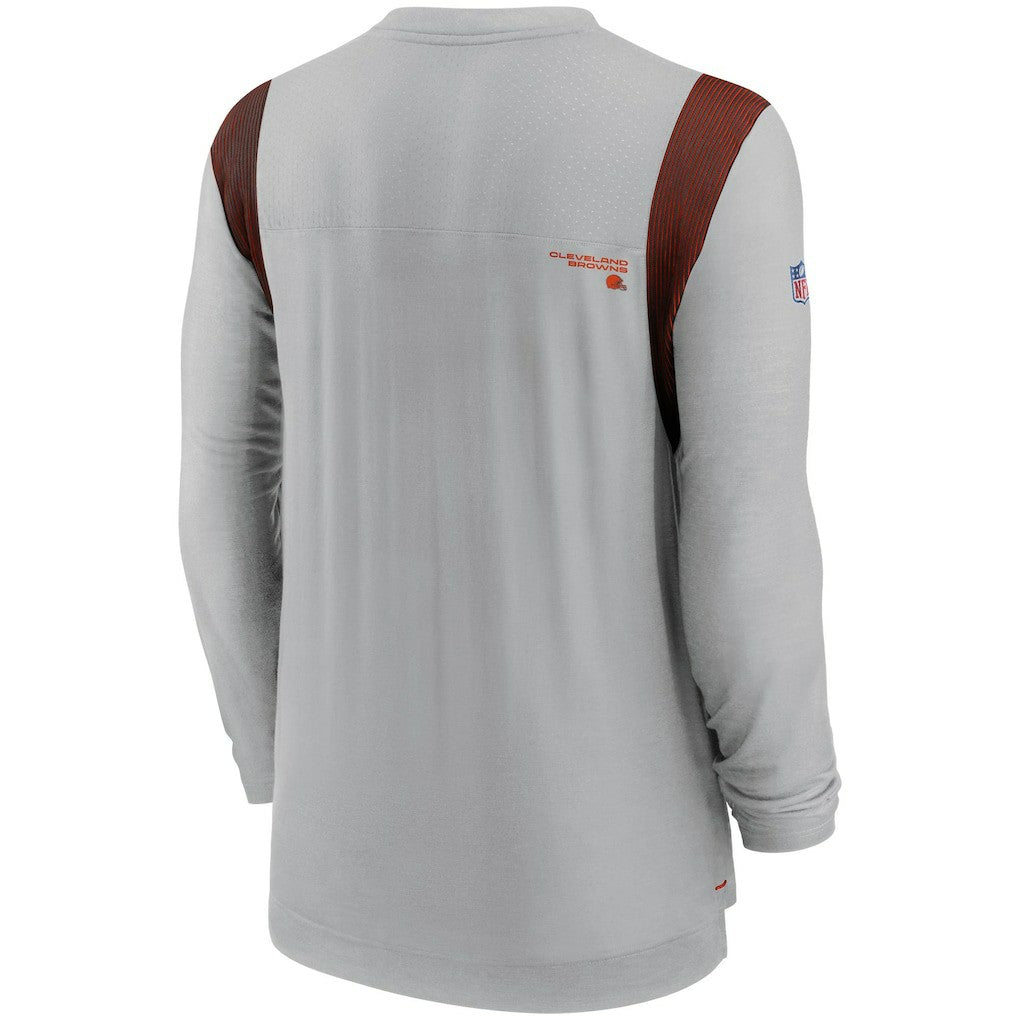 Cleveland Browns Sideline Player UV Performance Long Sleeve T-Shirt | NFL Discount