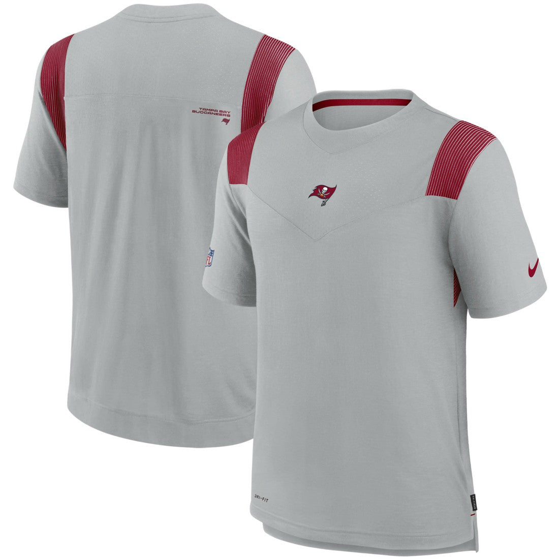 Tampa Bay Buccaneers Sideline Player UV Performance T-Shirt | NFL Discount