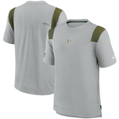 Green Bay Packers Sideline Player UV Performance T-Shirt | NFL US