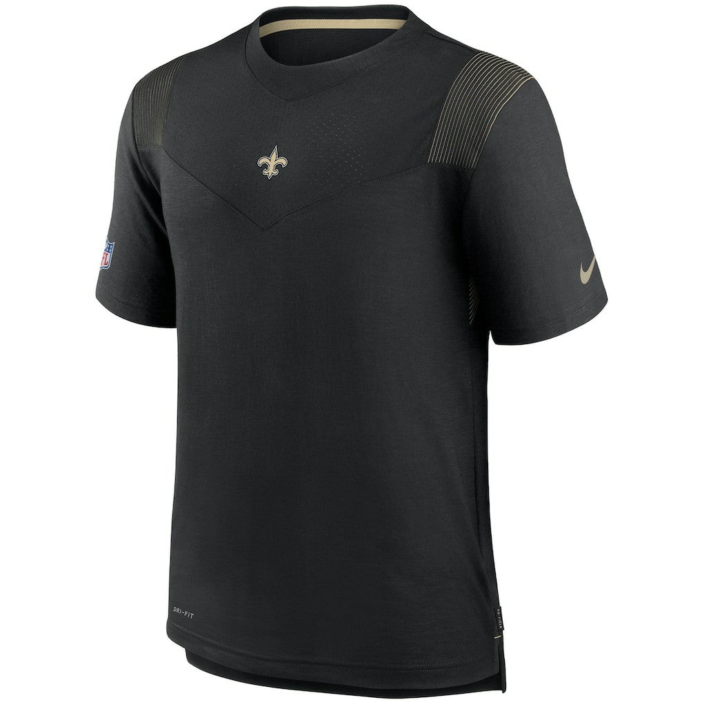 New Orleans Saints Sideline Player UV Performance T-Shirt | NFL Online