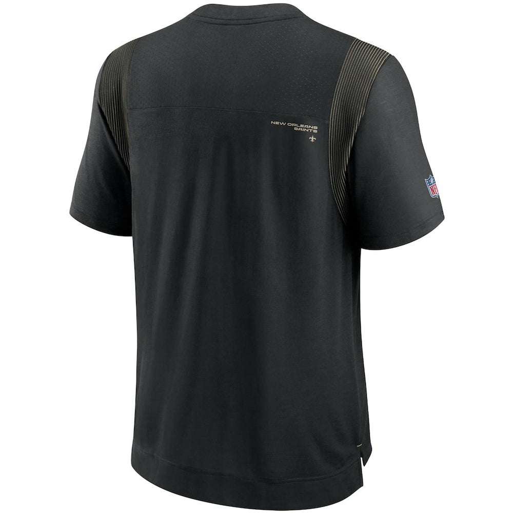 New Orleans Saints Sideline Player UV Performance T-Shirt | NFL Online