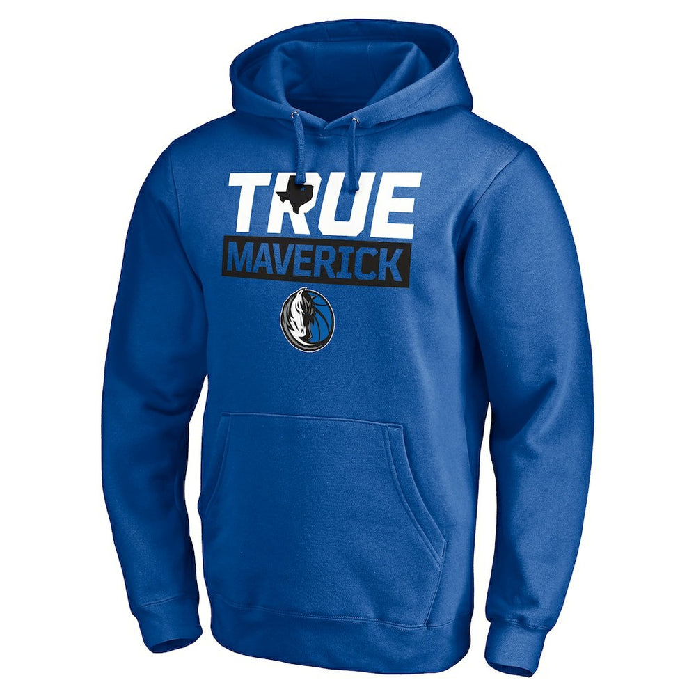 Blue Dallas Mavericks Post Up Hometown Collection Fitted Pullover Hoodie sale | NBA