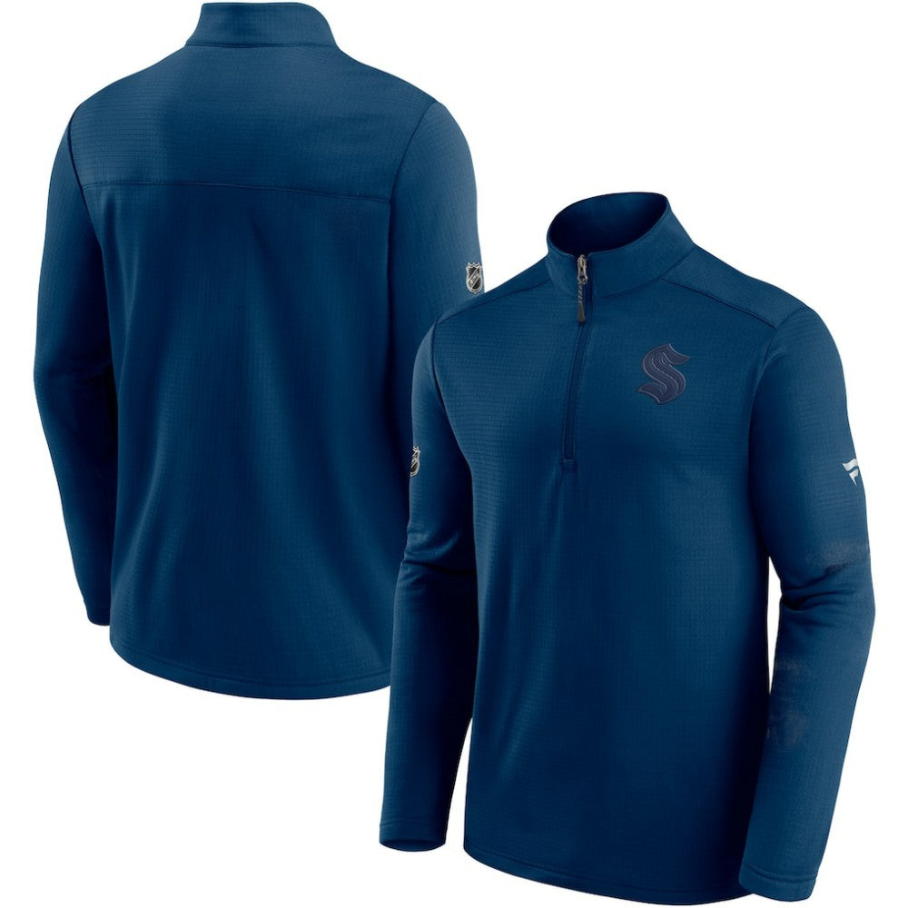 Seattle Kraken Fanatics Authentic Pro Travel and Training Quarter-Zip Jacket -  NHL Jackets