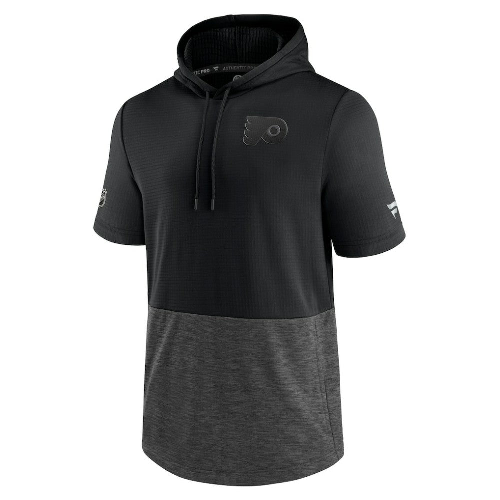 Philadelphia Flyers Fanatics Authentic Pro Travel and Training Short Sleeve Pullover Hoodie -  NHL Hoodies