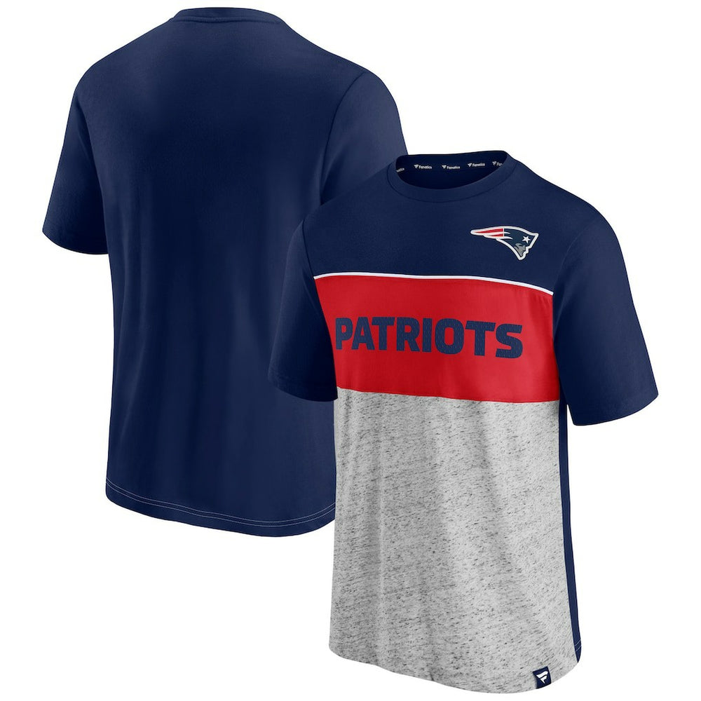 New England Patriots Colorblock T-Shirt | NFL New