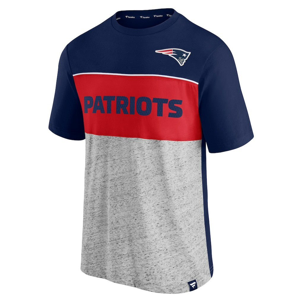 New England Patriots Colorblock T-Shirt | NFL New