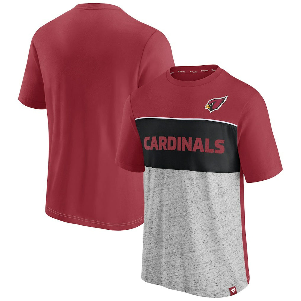 Arizona Cardinals Colorblock T-Shirt | NFL Online