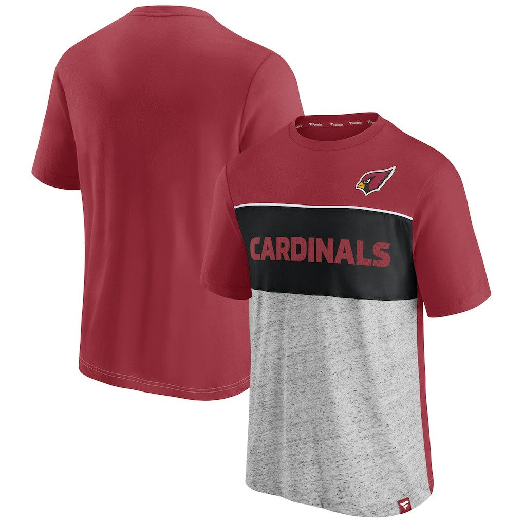 Arizona Cardinals Colorblock T-Shirt | NFL Online