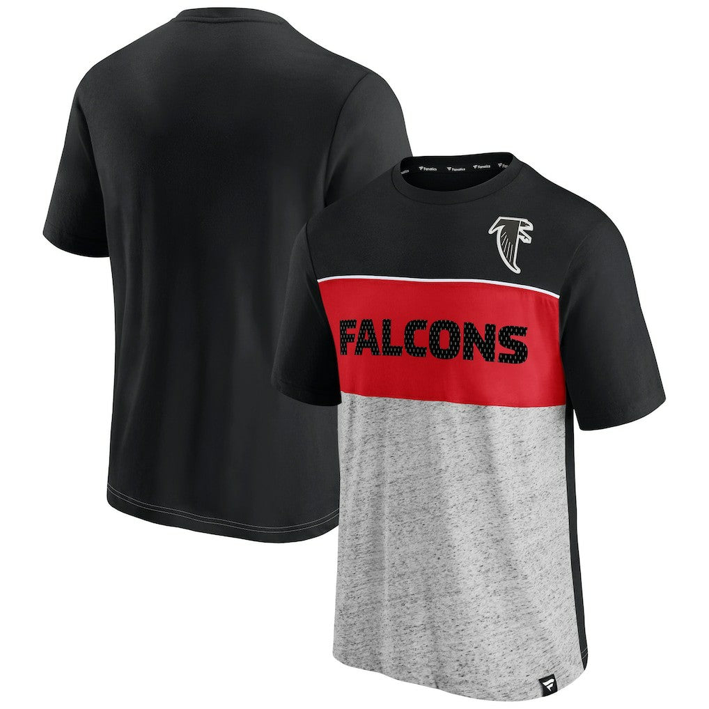 Atlanta Falcons Throwback Colorblock T-Shirt | NFL Online