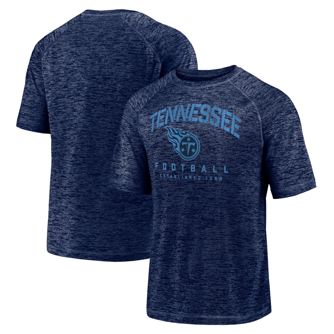 Tennessee Titans Shade Battle Ready Raglan Space-Dye T-Shirt | NFL Outlet
