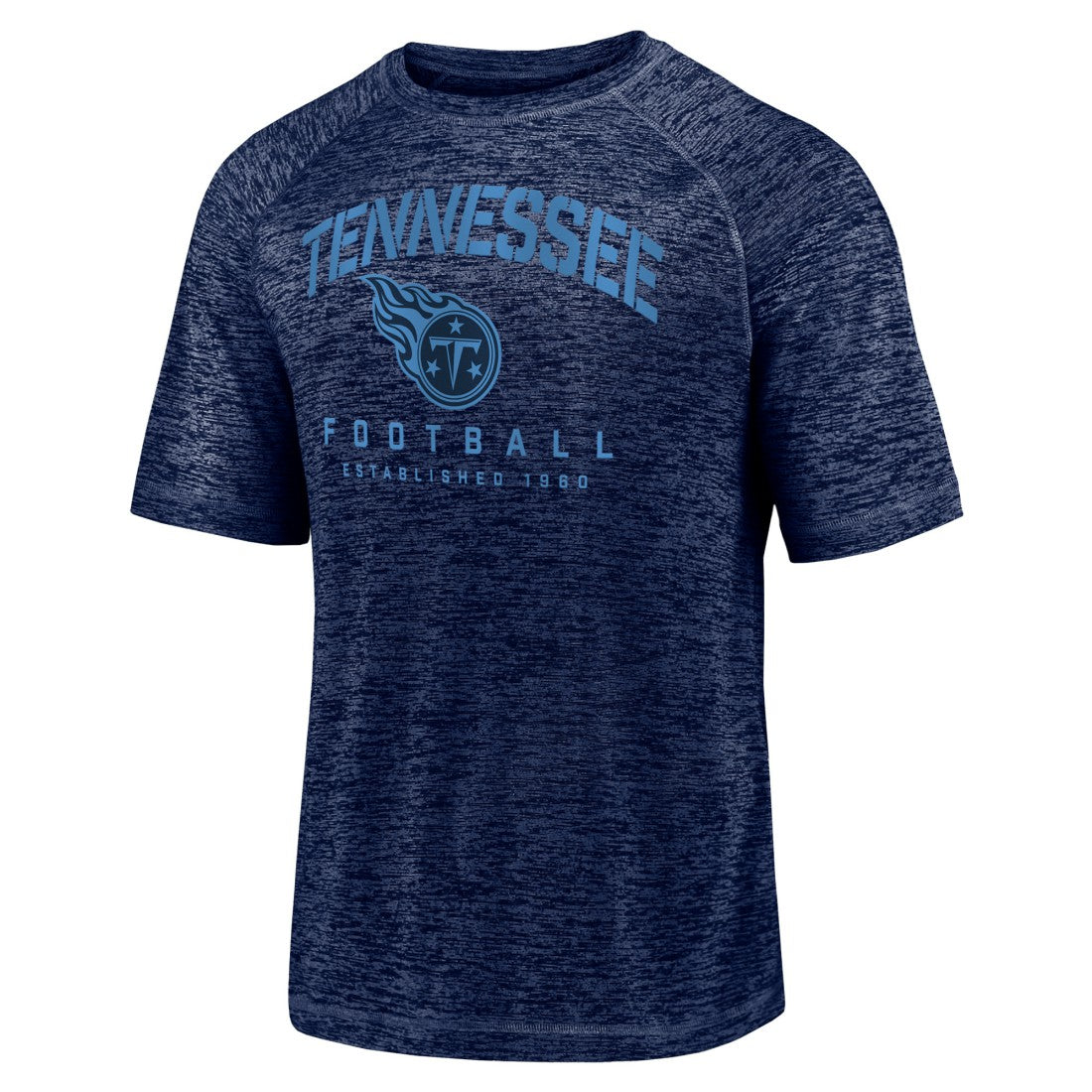 Tennessee Titans Shade Battle Ready Raglan Space-Dye T-Shirt | NFL Outlet