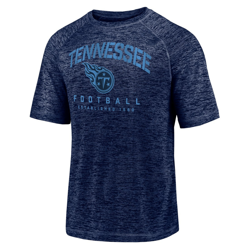 Tennessee Titans Shade Battle Ready Raglan Space-Dye T-Shirt | NFL Outlet