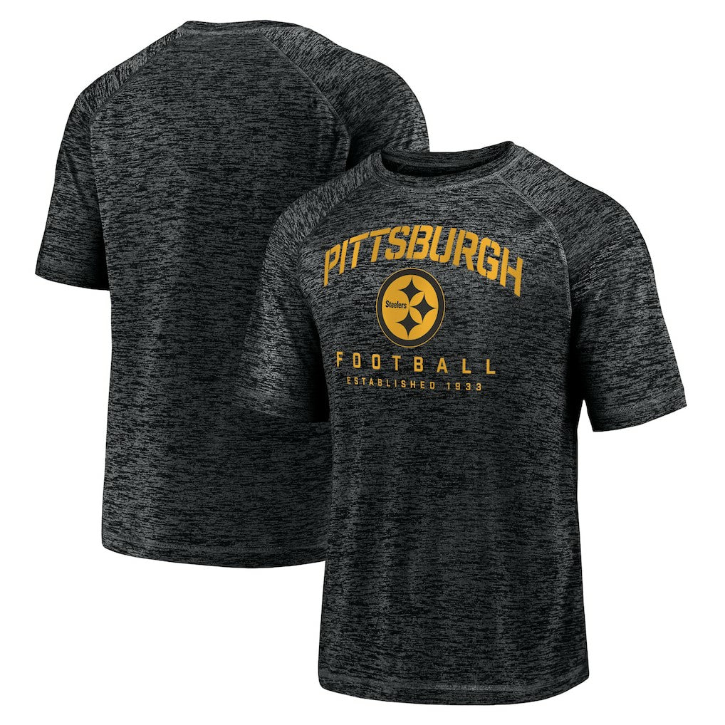 Pittsburgh Steelers Shade Battle Ready Raglan Space-Dye T-Shirt | NFL US