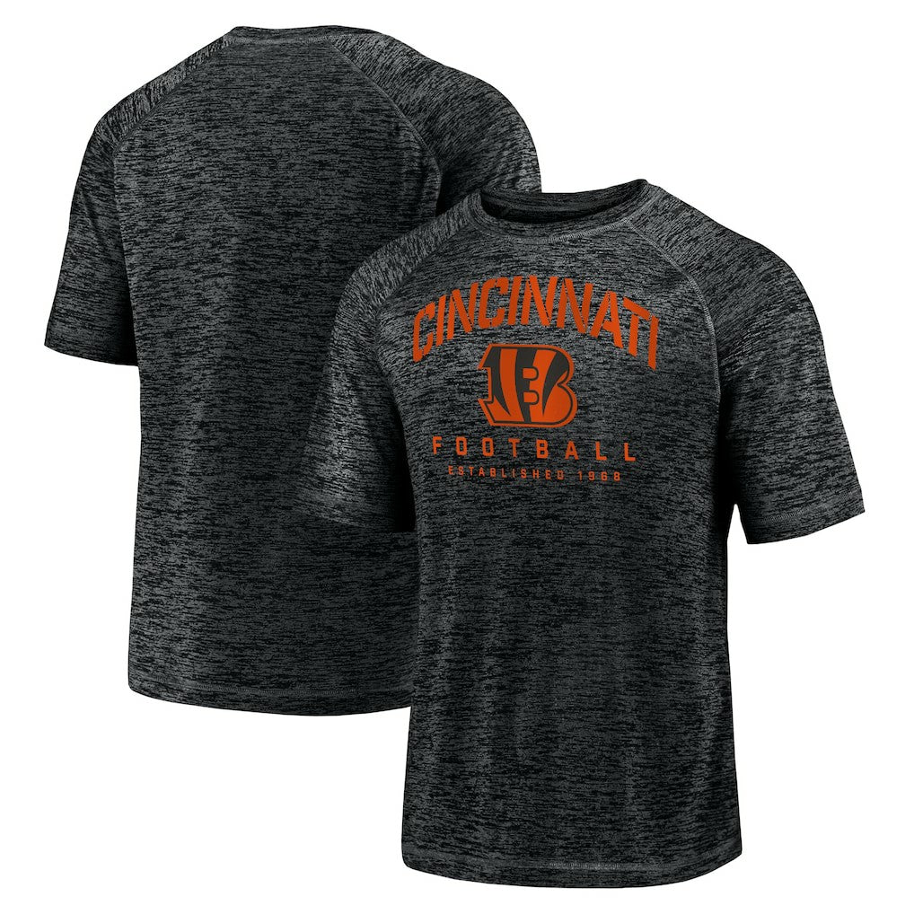 Cincinnati Bengals Shade Battle Ready Raglan Space-Dye T-Shirt | NFL New