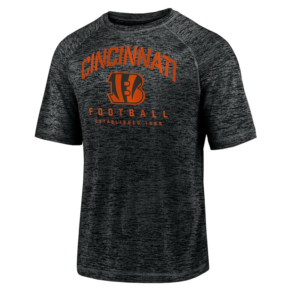 Cincinnati Bengals Shade Battle Ready Raglan Space-Dye T-Shirt | NFL New