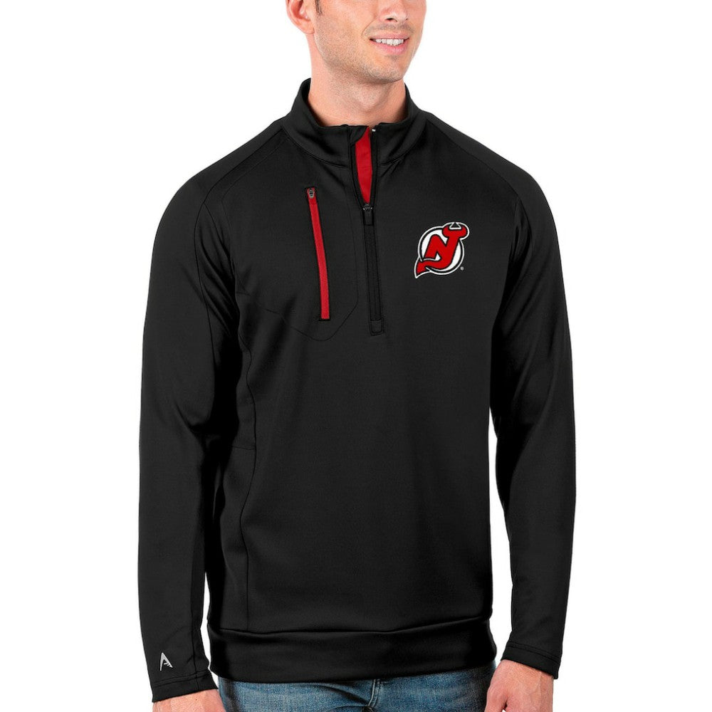 New Jersey Devils Antigua Generation Quarter-Zip Pullover Jacket -  NHL Jerseys