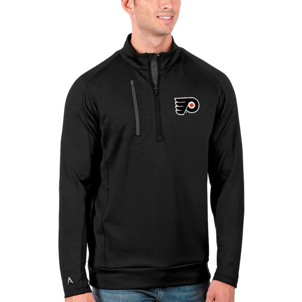 Philadelphia Flyers Antigua Generation Quarter-Zip Pullover Jacket -  NHL Pullover