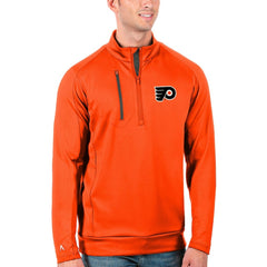 Philadelphia Flyers Antigua Generation Quarter-Zip Pullover Jacket -  NHL Pullover