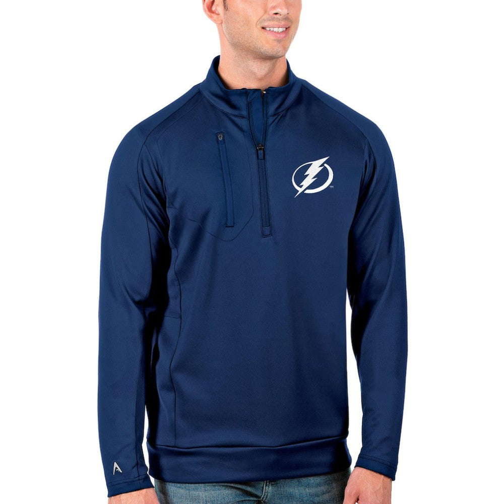 Tampa Bay Lightning Antigua Generation Quarter-Zip Pullover Jacket -  NHL Pullover