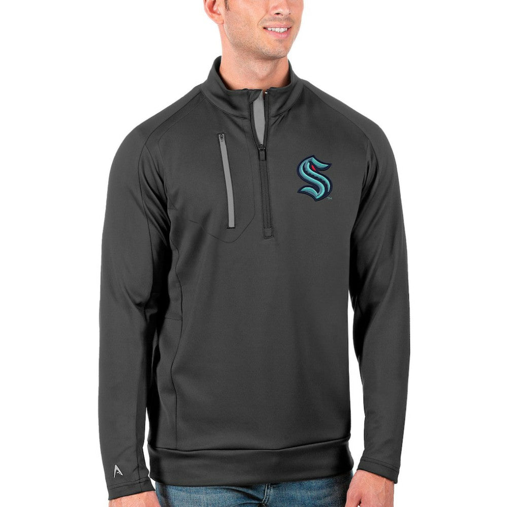 Seattle Kraken Antigua Big & Tall Generation Quarter-Zip Pullover Jacket -  NHL Pullover