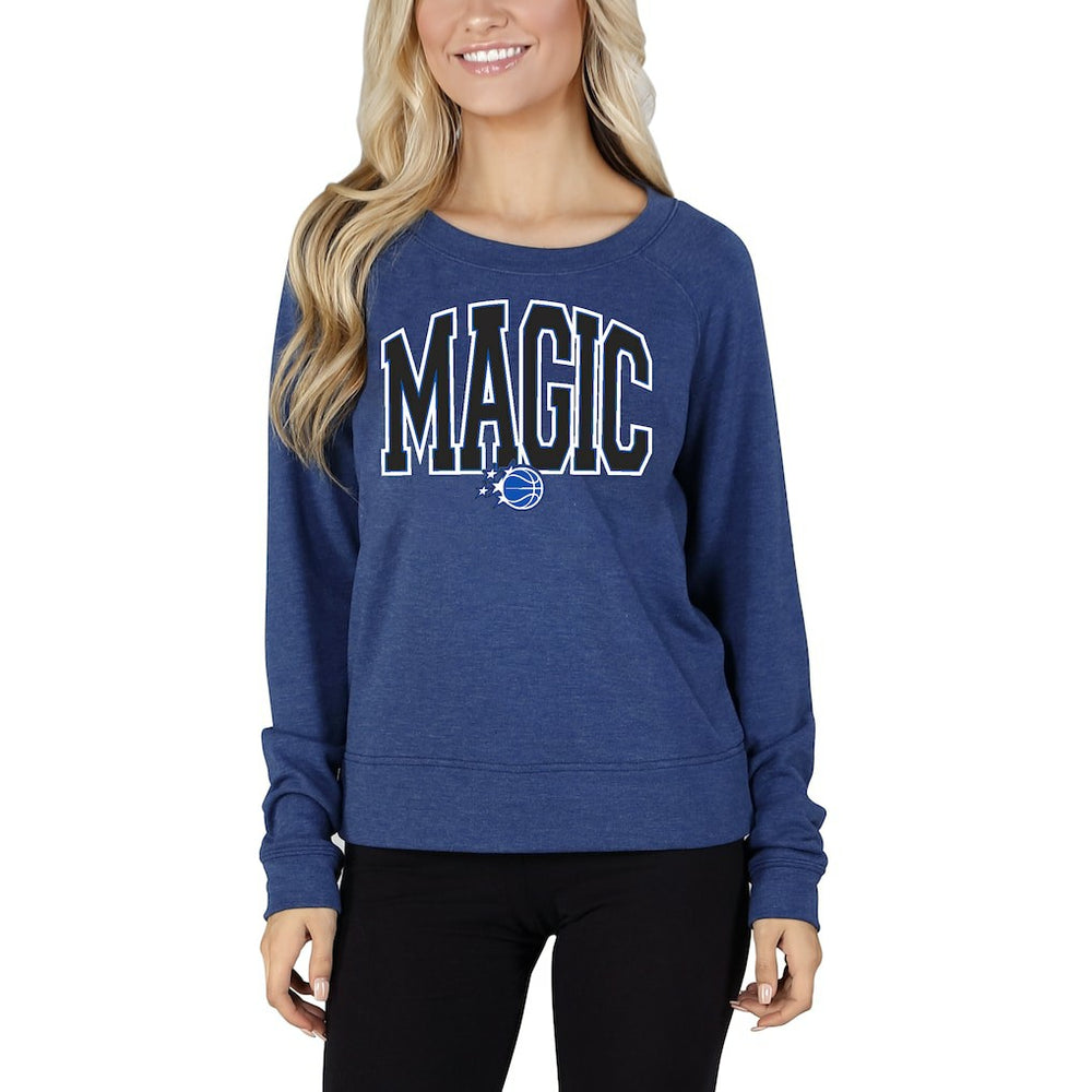 Royal Orlando Magic Concepts Sport Women's Mainstream Terry Long Sleeve Top | NBA