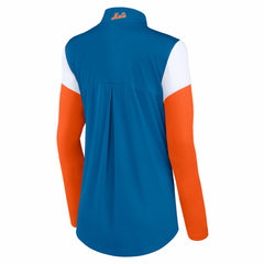 New York Mets Fanatics Women's Authentic Fleece Quarter-Zip Jacket - MLB Jackets