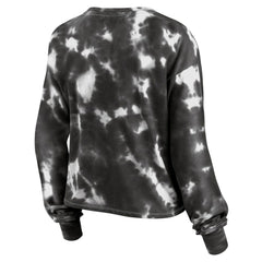 Chicago White Sox Fanatics Women's Tie-Dye V-Neck Pullover Cropped Tee - MLB Pullover
