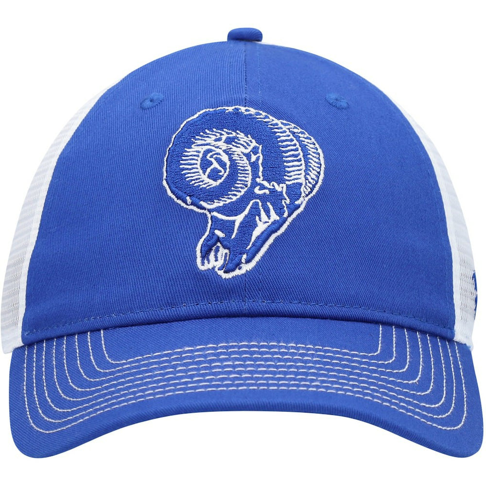 Los Angeles Rams Fundamental Vintage Trucker Unstructured Adjustable Hat | NFL New
