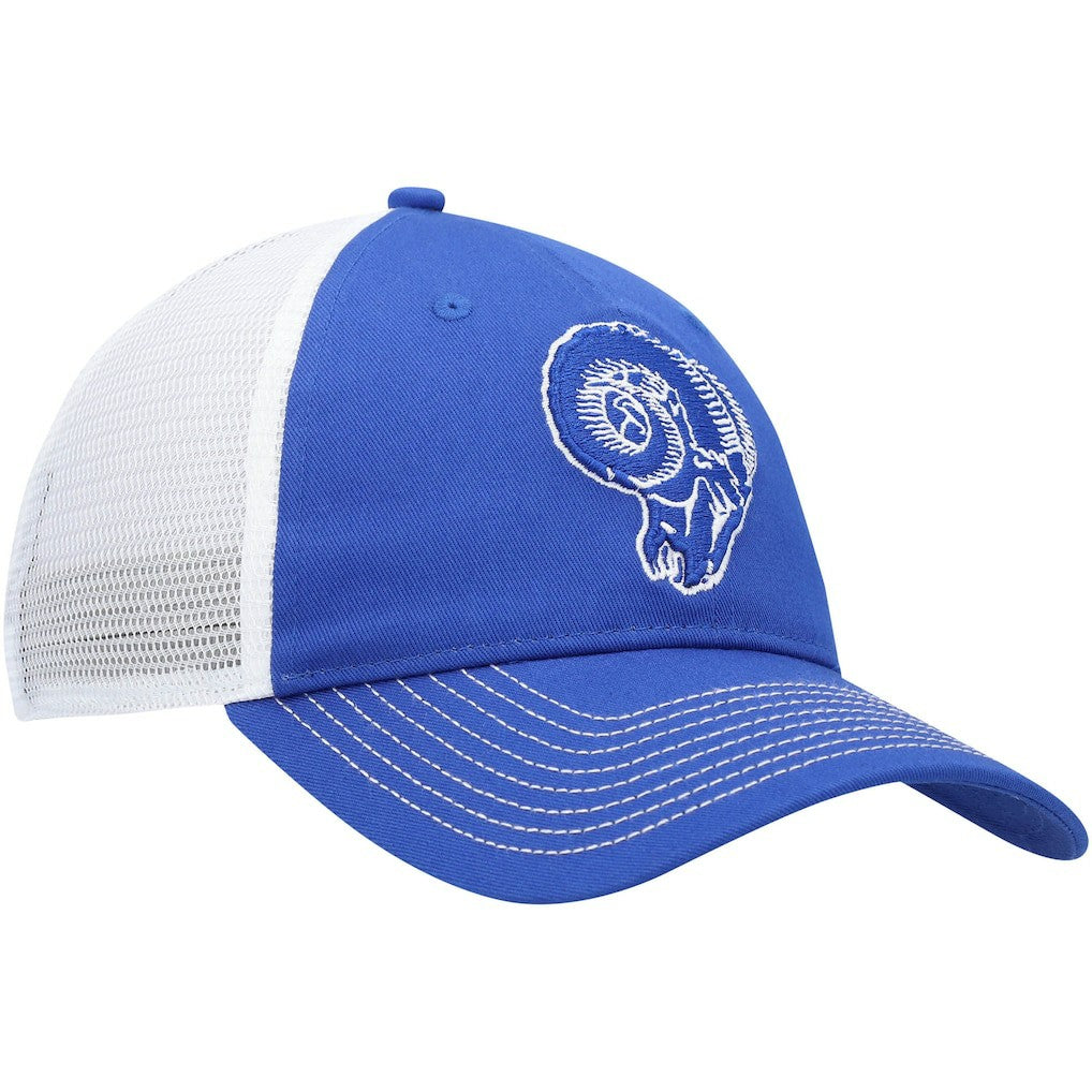 Los Angeles Rams Fundamental Vintage Trucker Unstructured Adjustable Hat | NFL New