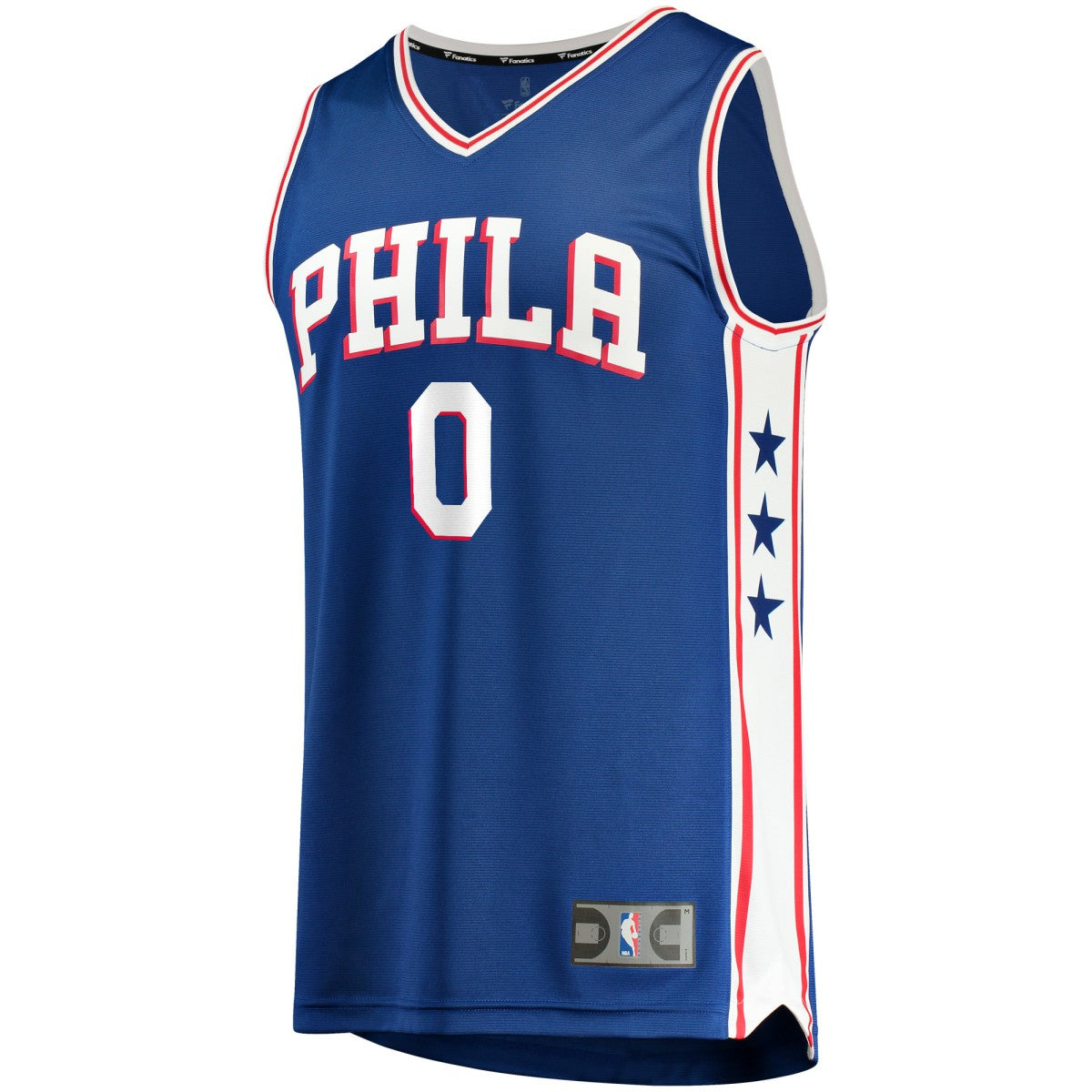 Icon Edition Tyrese Maxey Philadelphia 76ers Fast Replica Jersey Royal | NBA