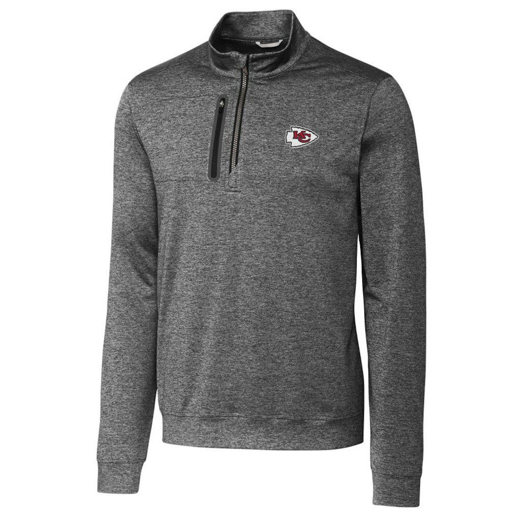 Kansas City Chiefs Cutter & Buck Stealth Quarter-Zip Jacket | NFL Hot